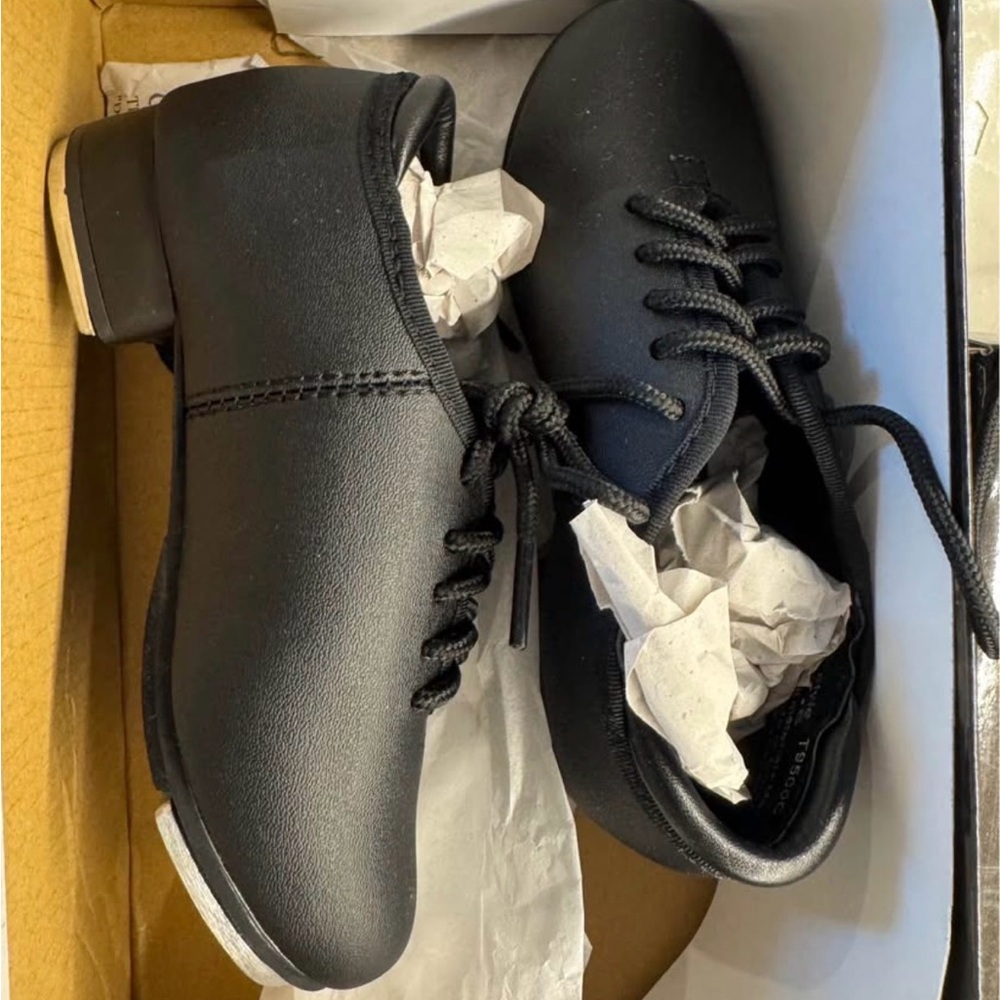 Kids Black Dance Shoes